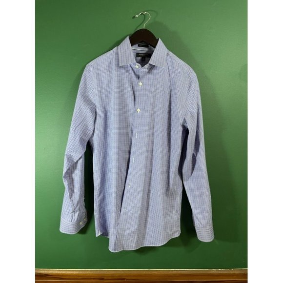 Banana Republic Other - Banana Republic - Grant Slim Fit - Men's Purple Plaid Long Sleeve Button Down Sh